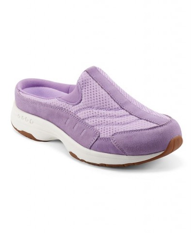 Women's Traveltime Round Toe Casual Slip-on Mules PD12 $37.92 Shoes