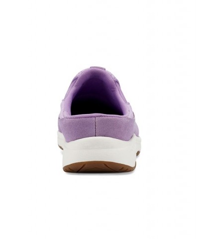 Women's Traveltime Round Toe Casual Slip-on Mules PD12 $37.92 Shoes