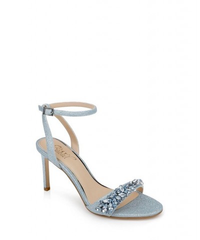 Dallyce Evening Sandals Blue $51.60 Shoes