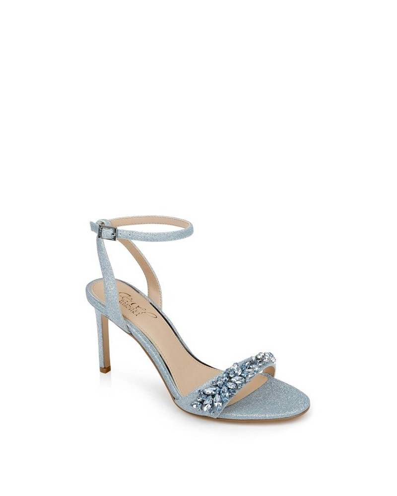 Dallyce Evening Sandals Blue $51.60 Shoes