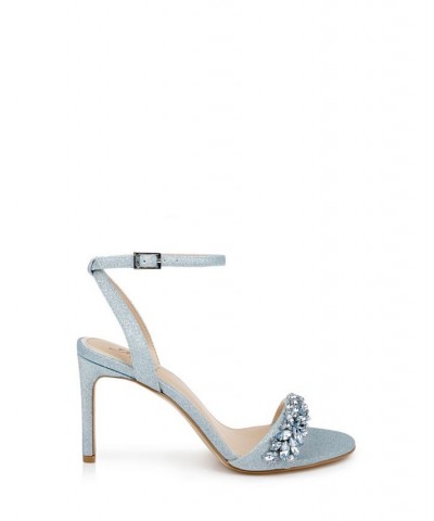 Dallyce Evening Sandals Blue $51.60 Shoes