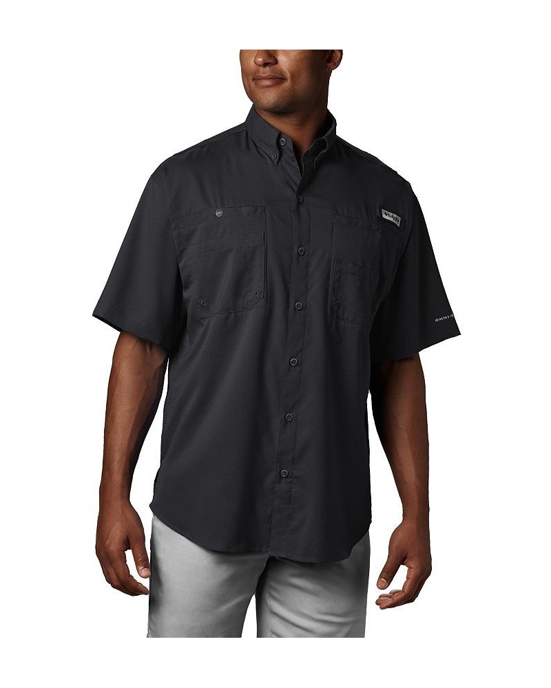 Men's PFG Tamiami II Short Sleeve Shirt Black $25.30 Shirts