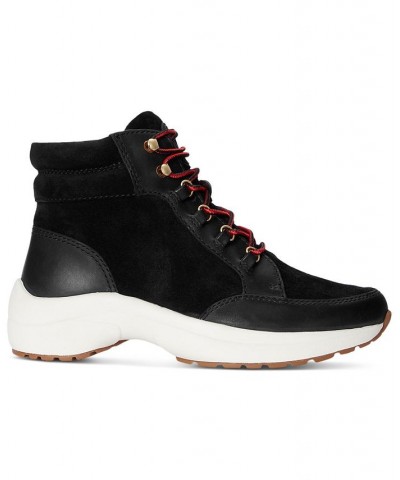 Women's Rylee Lace-Up High-Top Hiker Sneakers PD03 $48.97 Shoes