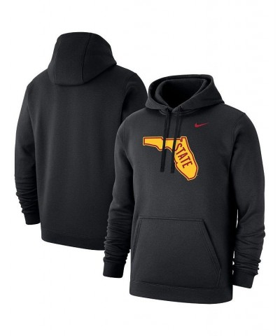 Men's Black Florida State Seminoles Big and Tall Alternate Logo Club Pullover Hoodie $34.97 Sweatshirt