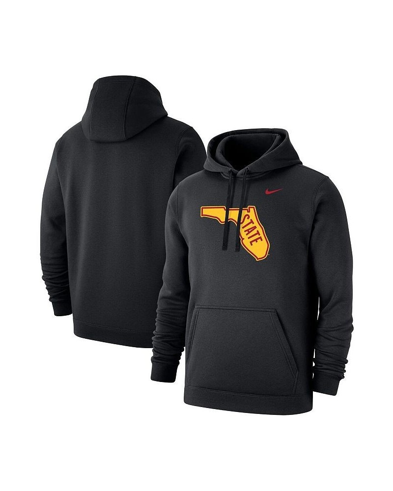 Men's Black Florida State Seminoles Big and Tall Alternate Logo Club Pullover Hoodie $34.97 Sweatshirt