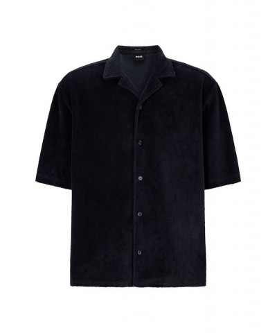 BOSS Men's Regular-Fit Shirt Blue $46.28 Shirts