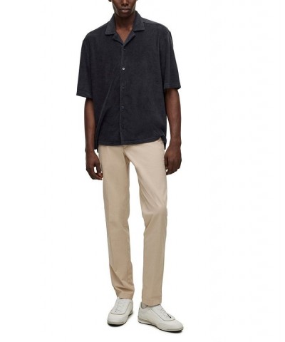 BOSS Men's Regular-Fit Shirt Blue $46.28 Shirts