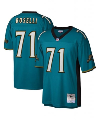 Men's Tony Boselli Teal Jacksonville Jaguars Legacy Replica Jersey $71.40 Jersey