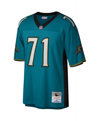 Men's Tony Boselli Teal Jacksonville Jaguars Legacy Replica Jersey $71.40 Jersey