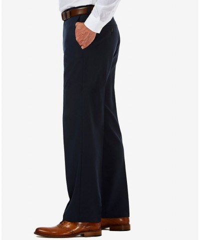 Men's Cool 18 PRO Classic-Fit Expandable Waist Flat Front Stretch Dress Pants PD03 $30.79 Pants