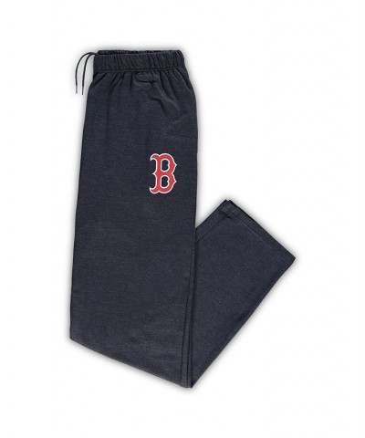 Men's Heathered Navy Boston Red Sox Big and Tall Pajama Pants $23.52 Pajama