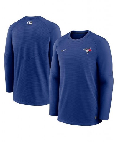 Men's Royal Toronto Blue Jays Authentic Collection Logo Performance Long Sleeve T-shirt $48.59 T-Shirts