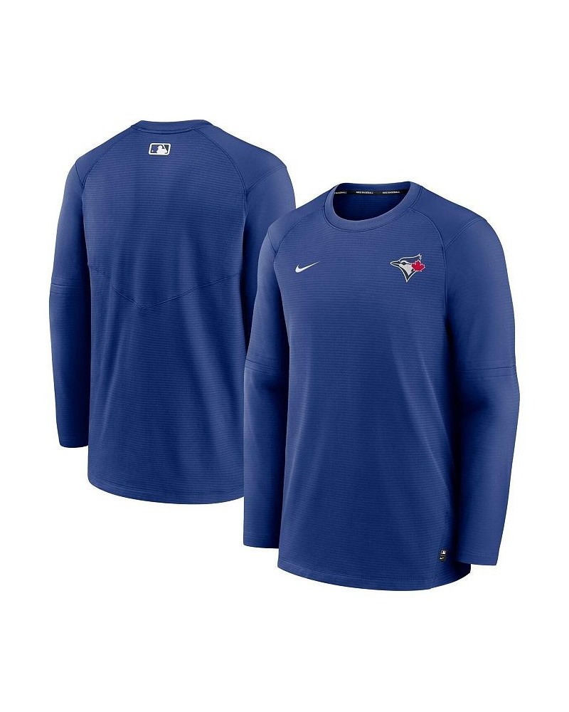 Men's Royal Toronto Blue Jays Authentic Collection Logo Performance Long Sleeve T-shirt $48.59 T-Shirts