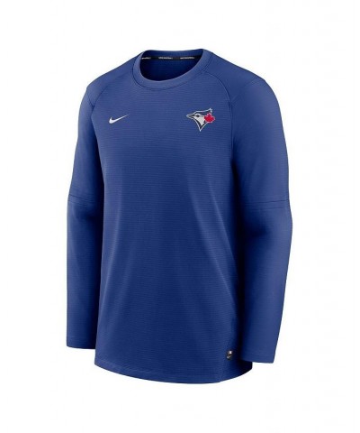 Men's Royal Toronto Blue Jays Authentic Collection Logo Performance Long Sleeve T-shirt $48.59 T-Shirts