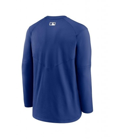 Men's Royal Toronto Blue Jays Authentic Collection Logo Performance Long Sleeve T-shirt $48.59 T-Shirts