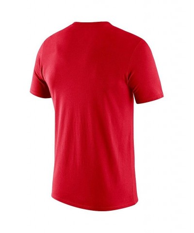 Men's Scarlet Ohio State Buckeyes Lacrosse Legend 2.0 Performance T-shirt $28.49 T-Shirts