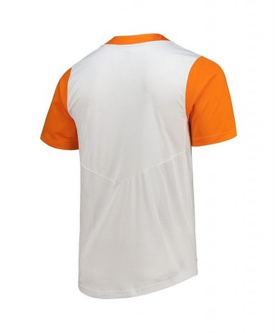 Men's and Women's White Tennessee Volunteers Two-Button Replica Softball Jersey $47.00 Jersey