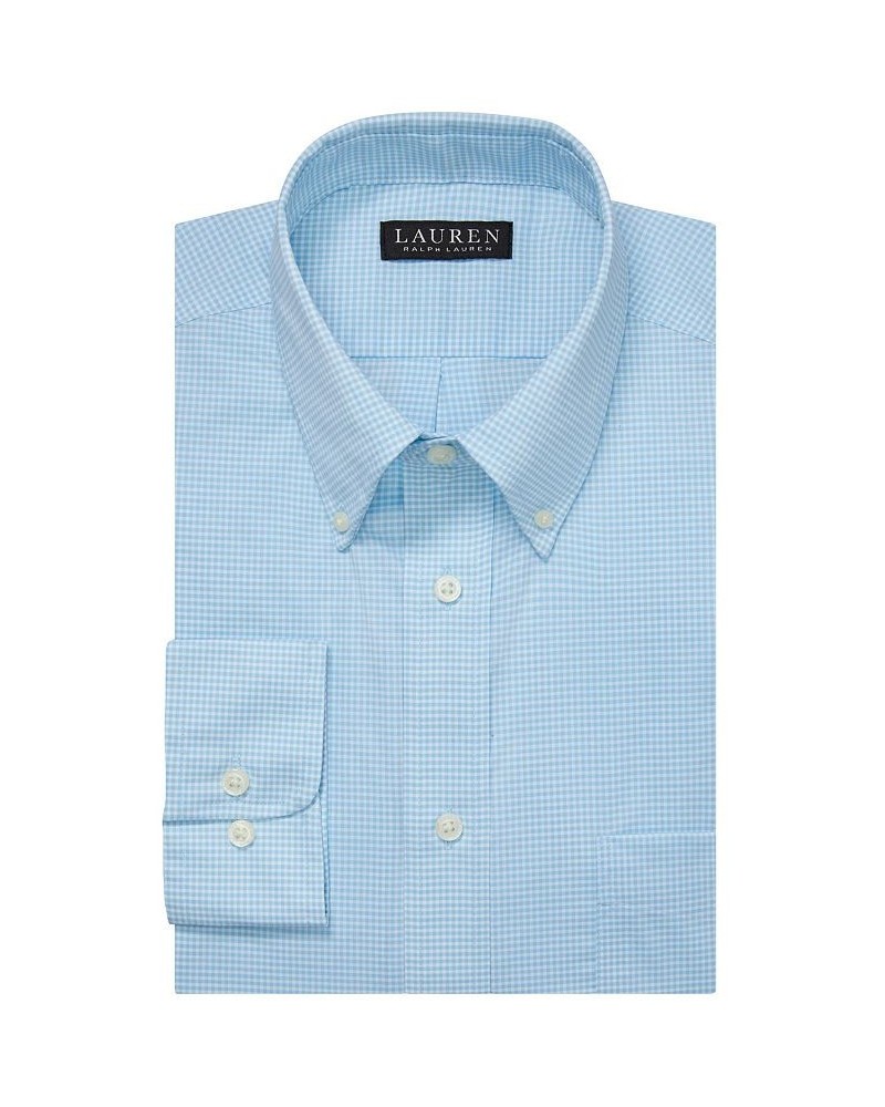 Men's Ultraflex Stretch Regular Fit Dress Shirt Blue $29.40 Dress Shirts