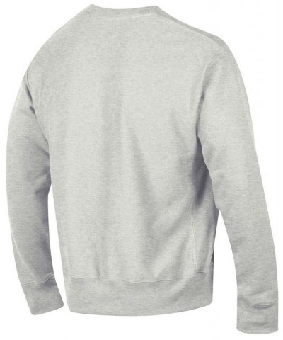 Men's Gray Arizona Wildcats Arch Over Logo Reverse Weave Pullover Sweatshirt $39.95 Sweatshirt