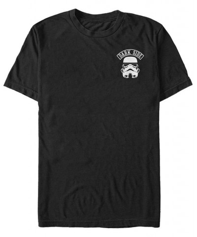 Star Wars Men's Stormtrooper Classic Helmet Short Sleeve T-Shirt Black $16.45 T-Shirts