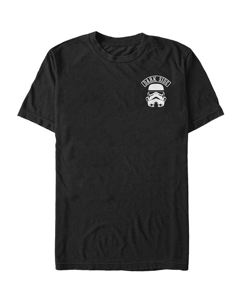 Star Wars Men's Stormtrooper Classic Helmet Short Sleeve T-Shirt Black $16.45 T-Shirts