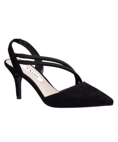 Women's Tansy Evening Pumps Black $46.53 Shoes