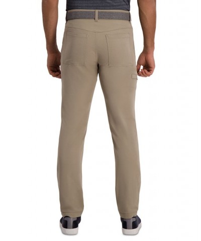 The Active Series™ Slim-Straight Fit Flat Front Urban Pant Light Beige $28.04 Pants