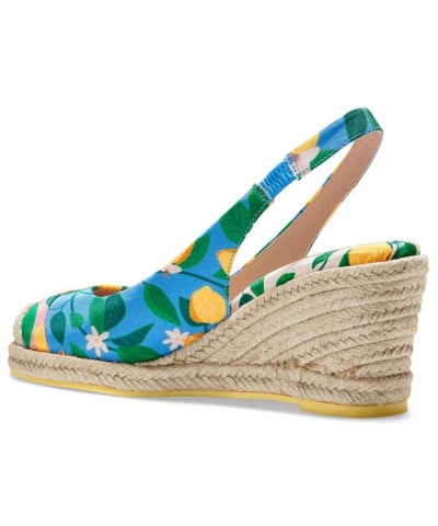 Women's Cloudfeel Slingback Espadrille Wedge Pumps PD03 $86.40 Shoes