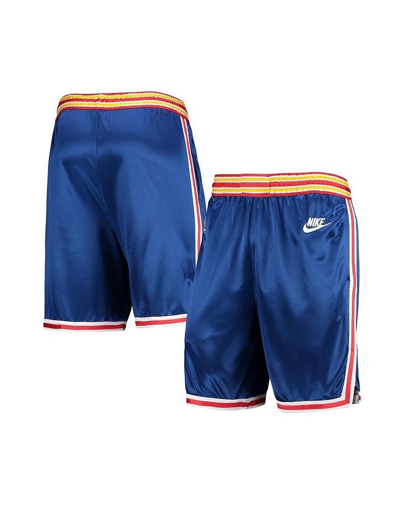 Men's Royal, White Golden State Warriors 2021/22 Classic Edition Warriors Origins Swingman Performance Shorts $34.65 Shorts