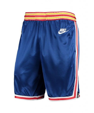 Men's Royal, White Golden State Warriors 2021/22 Classic Edition Warriors Origins Swingman Performance Shorts $34.65 Shorts