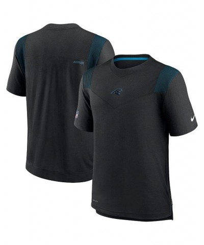 Men's Black Carolina Panthers Sideline Player UV Performance T-shirt $29.40 T-Shirts