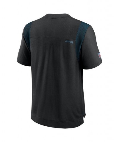 Men's Black Carolina Panthers Sideline Player UV Performance T-shirt $29.40 T-Shirts