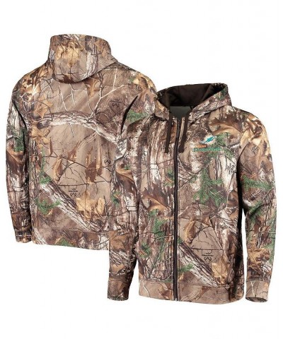 Men's Realtree Camo Miami Dolphins Trophy Tech Fleece Full-Zip Hoodie $34.44 Sweatshirt