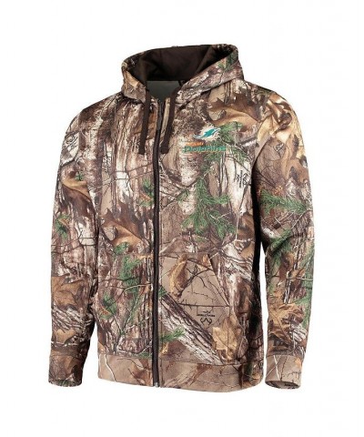 Men's Realtree Camo Miami Dolphins Trophy Tech Fleece Full-Zip Hoodie $34.44 Sweatshirt