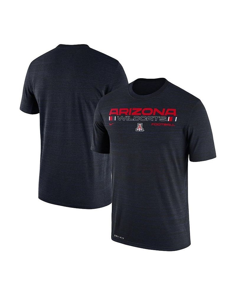 Men's Navy Arizona Wildcats Velocity Legend Space-Dye Performance T-shirt $29.49 T-Shirts