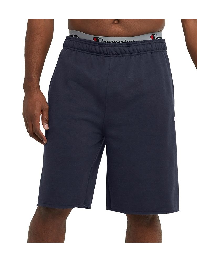 Men's Big & Tall Powerblend Standard-Fit 10" Fleece Shorts Blue $18.85 Shorts