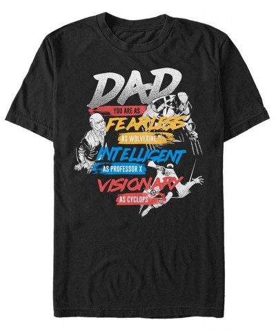 Marvel Men's Comic Collection Dad You Are An X-Men Short Sleeve T-Shirt Black $14.70 T-Shirts