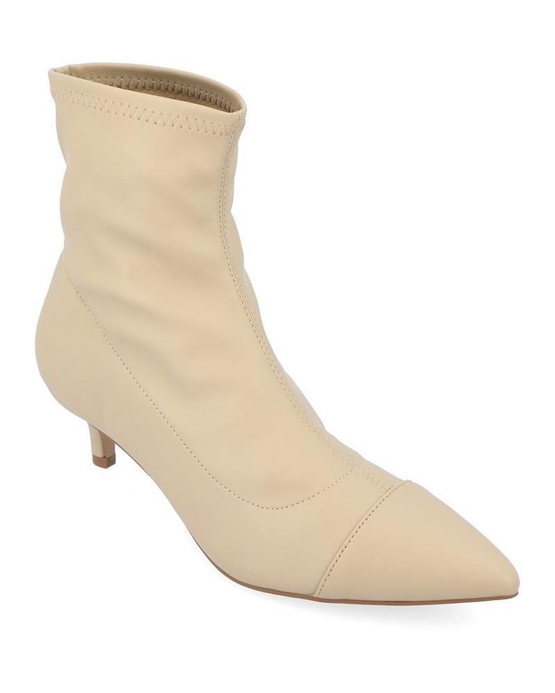 Women's Jadde Bootie Tan/Beige $48.10 Shoes