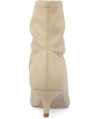 Women's Jadde Bootie Tan/Beige $48.10 Shoes