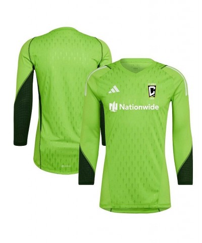 Men's Green Columbus Crew 2023 Goalkeeper Long Sleeve Replica jersey $64.40 Jersey