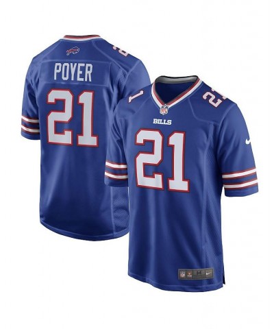 Men's Jordan Poyer Royal Buffalo Bills Team Game Jersey $51.80 Jersey