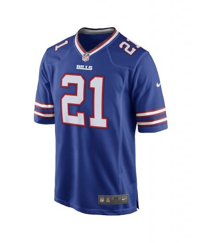 Men's Jordan Poyer Royal Buffalo Bills Team Game Jersey $51.80 Jersey