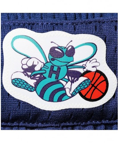 Men's Purple Charlotte Hornets 1994-95 Hardwood Classics Swingman Shorts $38.49 Shorts