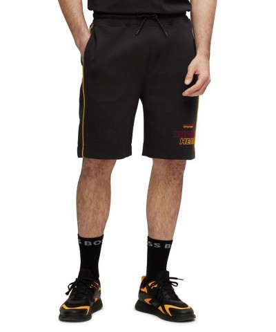 BOSS x NBA Men's Miami Heat Shorts Black $52.36 Shorts