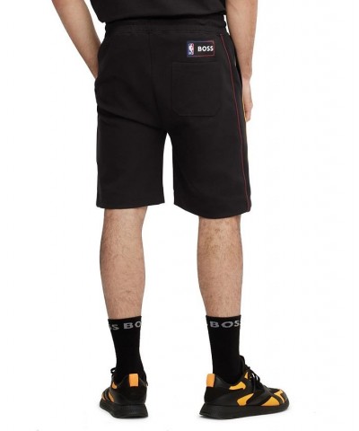 BOSS x NBA Men's Miami Heat Shorts Black $52.36 Shorts