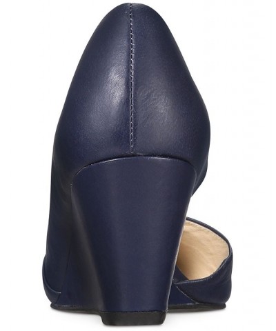 Women's Ellis Wedge Pumps PD03 $58.50 Shoes