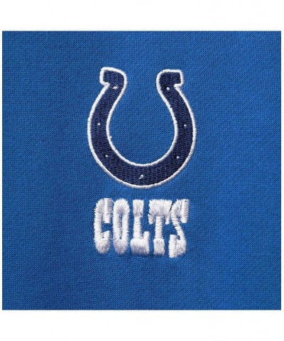 Men's Royal Indianapolis Colts Craftsman Thermal Lined Full-Zip Hoodie $38.85 Sweatshirt