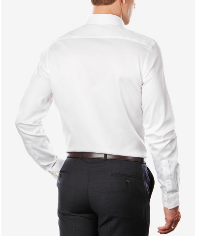 Men's Slim Fit Airsoft Performance Non-Iron Dress Shirt White $23.54 Dress Shirts