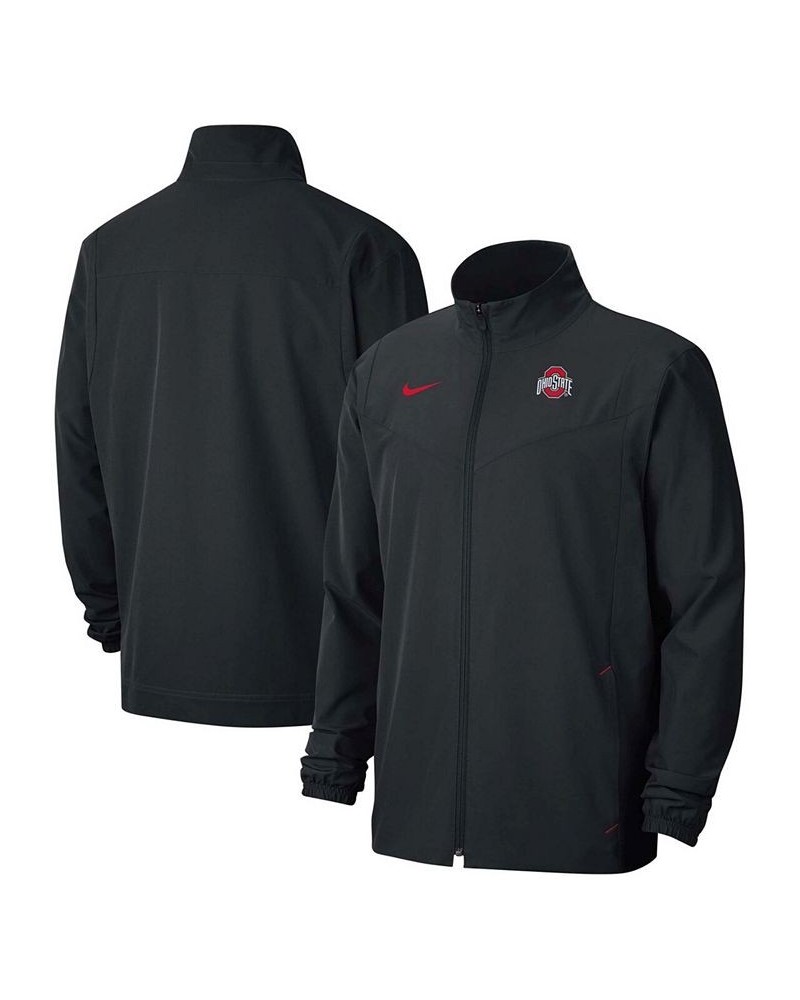 Men's Black Ohio State Buckeyes 2021 Sideline Full-Zip Jacket $30.80 Jackets