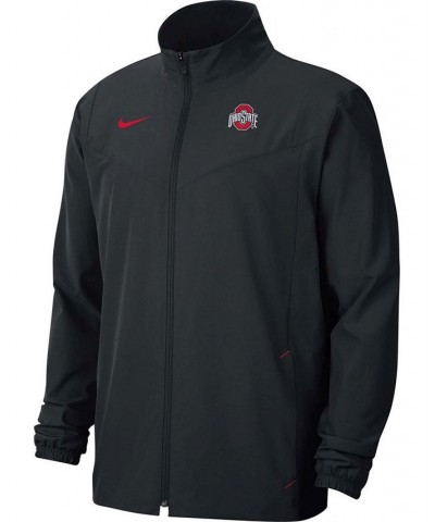 Men's Black Ohio State Buckeyes 2021 Sideline Full-Zip Jacket $30.80 Jackets